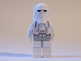 LEGO sw115 Snowtrooper, Light Bluish Gray Hips, White Hands