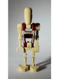 LEGO sw347 Battle Droid Security with Straight Arm - Dot Pattern on Torso
