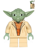 LEGO sw446 Yoda (Clone Wars, White Hair)