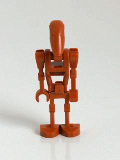 LEGO sw467 Battle Droid Dark Orange without Back Plate