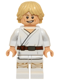 LEGO sw551 Luke Skywalker (Tatooine, White Legs, Detailed Face Print)
