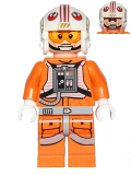 LEGO sw569 Luke Skywalker (Pilot, Printed Legs, Cheek Lines) (75049)