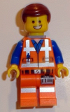 LEGO tlm066 Emmet - Wide Smile, without Piece of Resistance