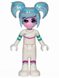LEGO tlm143 Sweet Mayhem - Crooked Smile, Raised Eyebrow, Hair