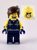 LEGO tlm181 Rex Dangervest - Eyes Closed / Large Lopsided Grin with Teeth