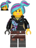 LEGO tlm207 Lucy Wyldstyle with Hood Folded Down, Raised Eyebrows / Furious