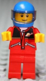 LEGO twn163 Red Jacket with Zipper Pockets and Classic Space Logo, Red Legs, Blue Helmet