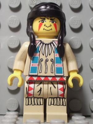 indian chief 2 Cowboy ww024 Lego ® Figur Indianer Häuptling