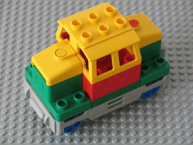 Bricker - Part LEGO - 2961bc Duplo, Train Locomotive