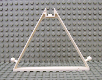 Bricker - Part LEGO - 30108 Belville Tent Frame 1 x 12 x 8 Triangle with  Recessed Top Stud, Towball on Sides