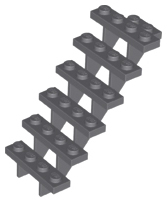 6 Stufen Lego ® 1x Treppe Treppen stairs black schwarz 7x4x6-30134 