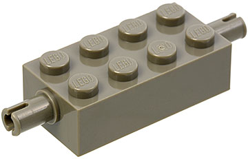 FREE P&P Select Colour LEGO 6249 2X4 Brick w Pins
