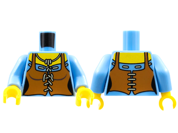 LEGO Castle Sand Blue Minifigure Shield Weapon Accessory 