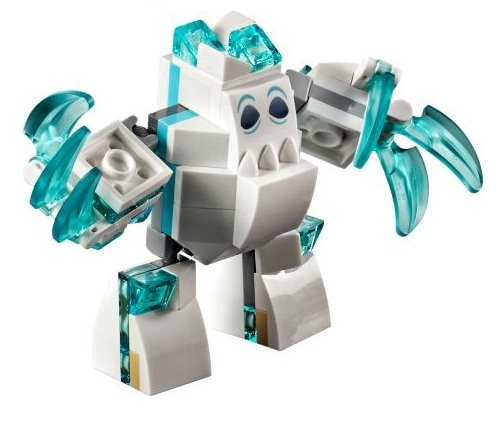 Bricker - Part LEGO - spa0032 Snow Monster, Frozen (Marshmallow) - Set 41148