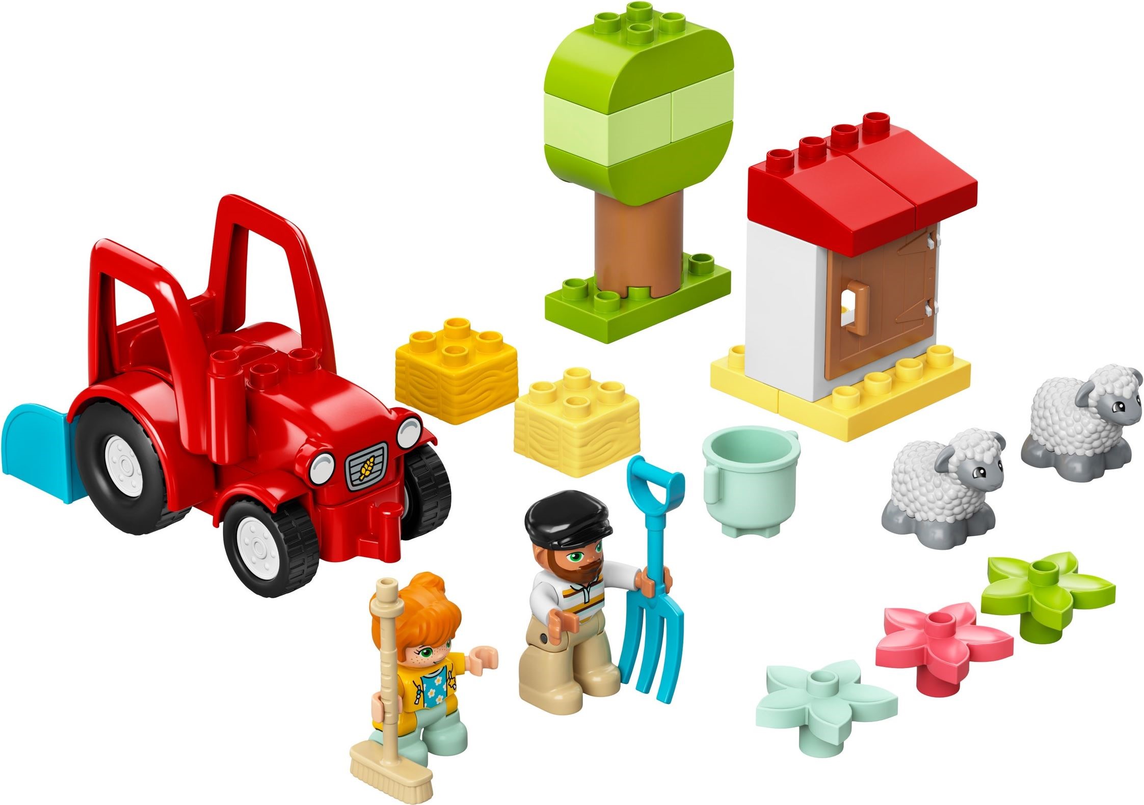 Bricker - Part LEGO - 15579 Duplo Tractor Bucket / Scoop