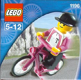 Vélo Lego Red Bicycle ref 4719c01 set 6370 6592 6351 6402 1254 6411 6689 4558 
