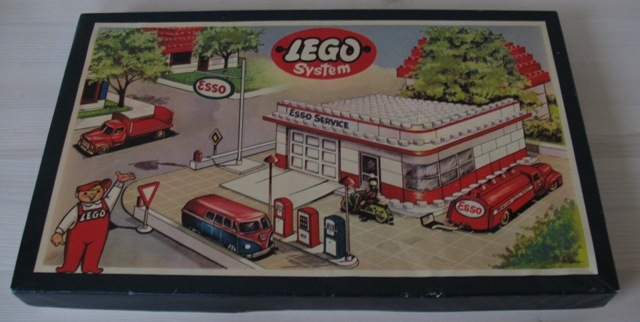 Bricker - Part LEGO - 820 Garage Floor Plate (Old style)