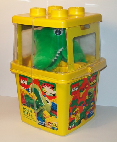 LEGO Yellow Duplo Container (6395)