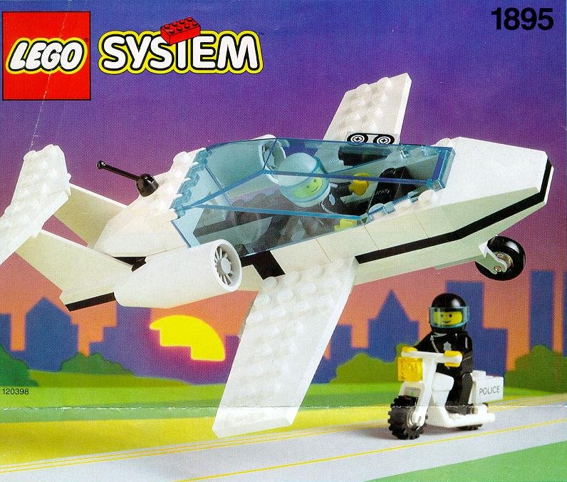 Bricker - Part LEGO - 2507 Windscreen 10 x 4 x 2 1/3 Canopy