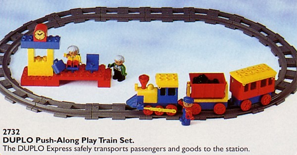 LEGO Duplo Rail Straight (6377 / 31463)