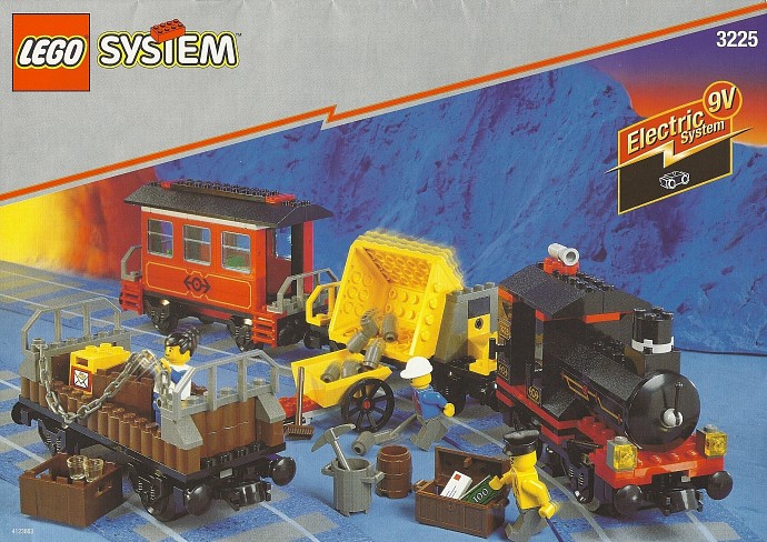 Bricker - Part LEGO - 2871 Train Motor 9V Decorative Side