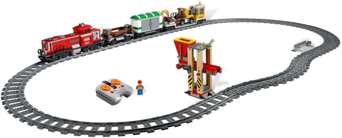 Bricker - Part LEGO - 53400 Train, Track Plastic (RC Trains) Curved