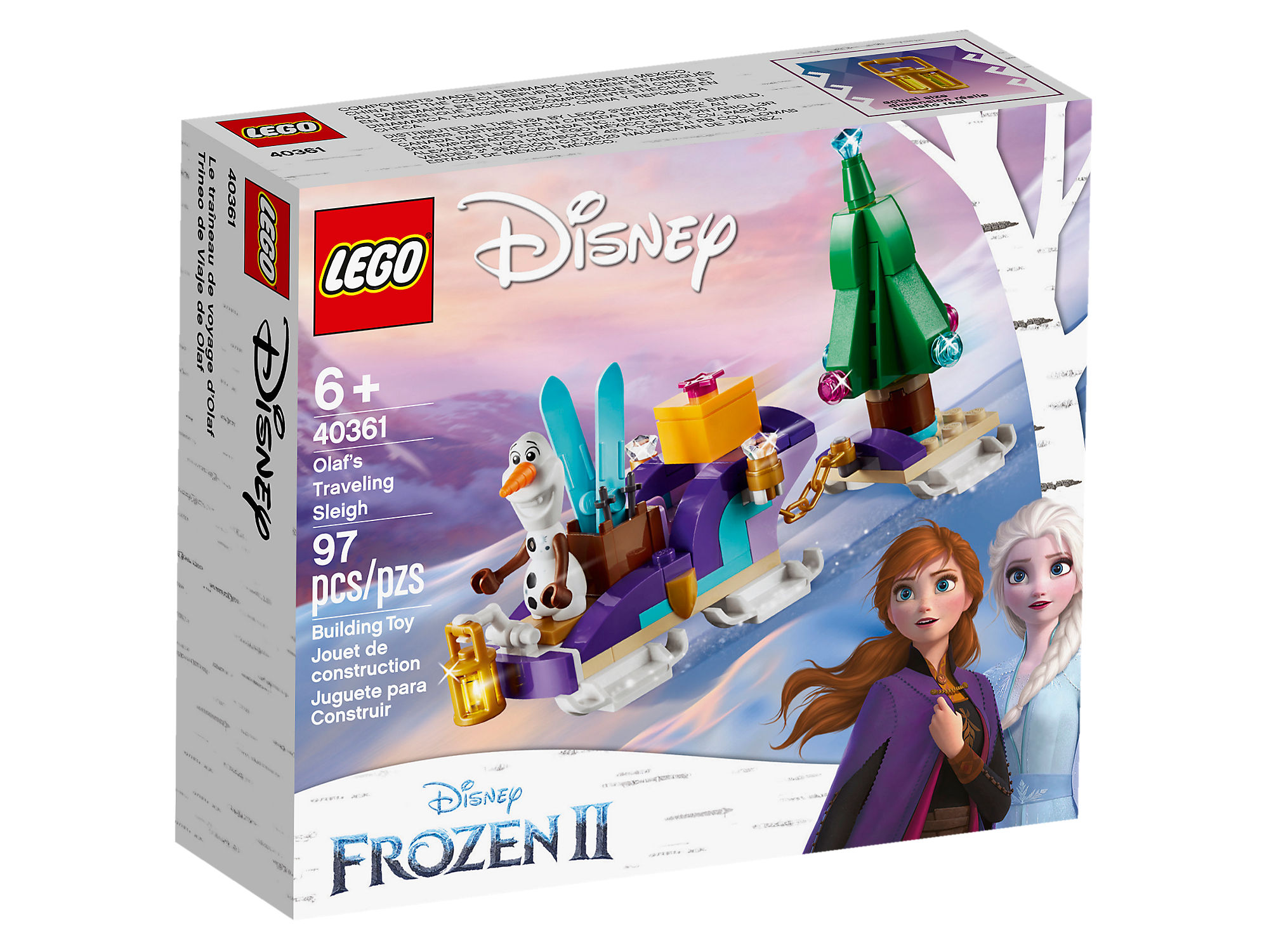 Bricker - Construction Toy by LEGO 40361 Olaf's Traveling Sleigh
