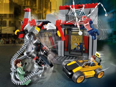 Bricker - Construction Toy by LEGO 4860 Doc Ock's Cafe Attack
