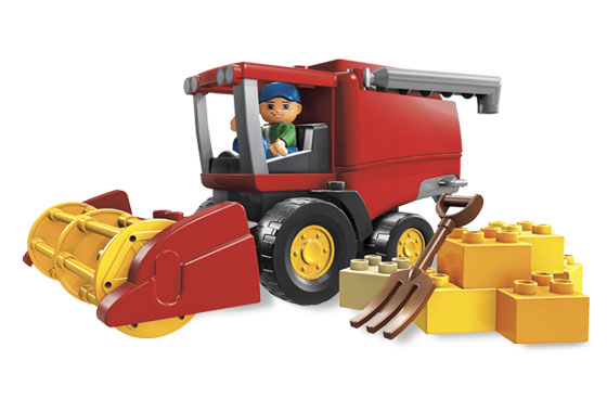 Bricker - Part LEGO - 58078 Duplo Farm Harvester Header