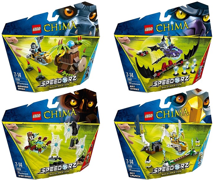 Bricker - Construction Toy by LEGO 5003839 Legends of Chima Speedorz  Collection