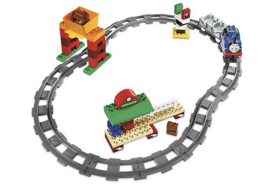LEGO Sets with Part 6378 Duplo Train Track Curved 30 Degrees, short