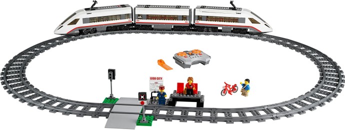 Lego® 53400, 4279717 rail courbé pour train, gris foncé