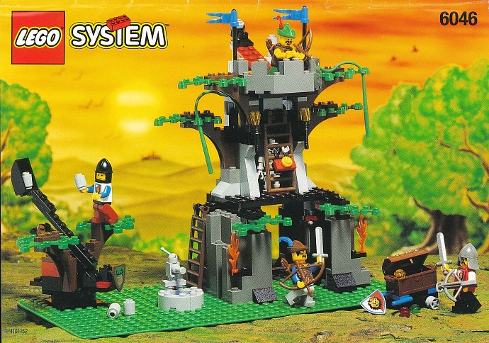 Lego® Ritter Forestmen Schild 3846p48 Hirsch Geweih braun Knights Castle 