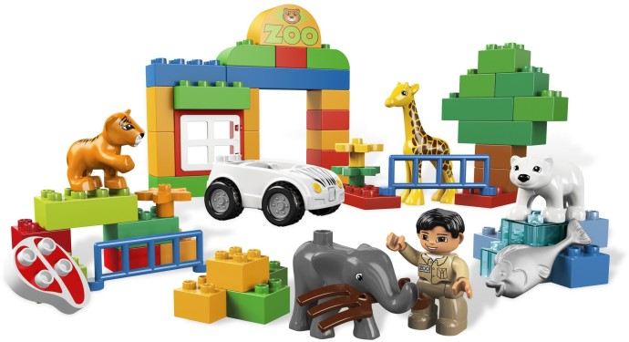 Bricker - Construction Toy by LEGO 6136 My First Zoo