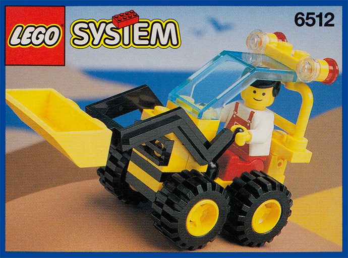 Bricker - Part LEGO - 3314 Vehicle, Digger Bucket Arm, Small - 2 x 6 x 2