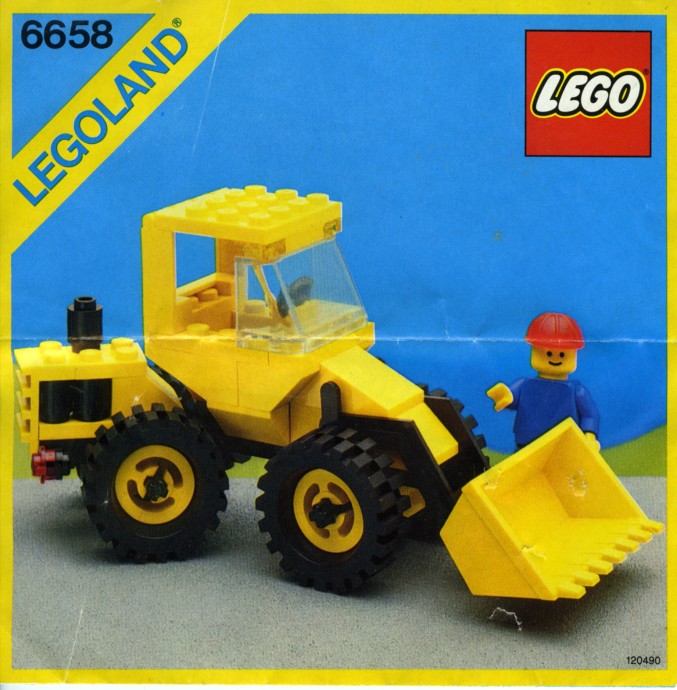 Bricker - Part LEGO - 3314 Vehicle, Digger Bucket Arm, Small - 2 x 6 x 2