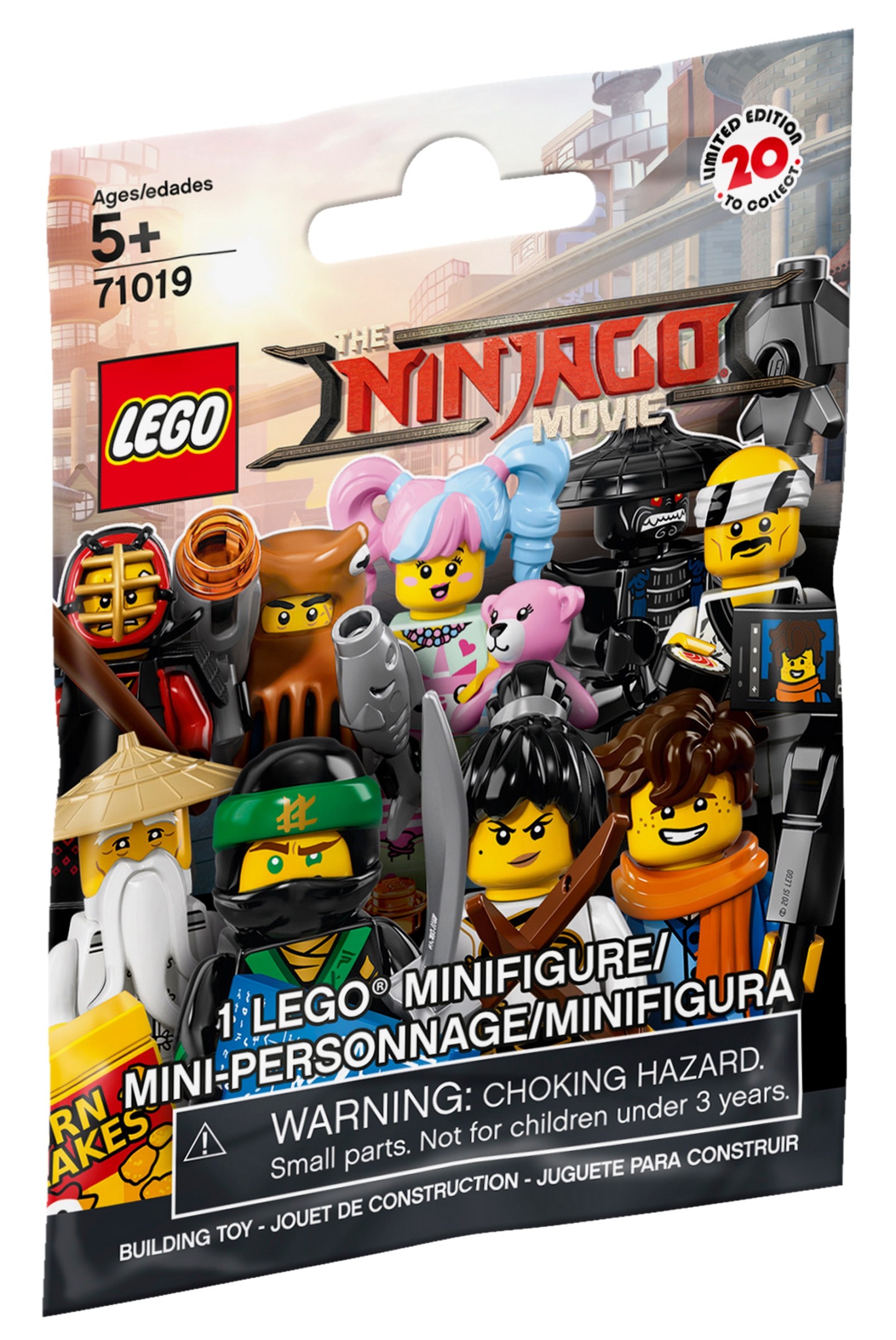 Bricker - Construction Toy by LEGO 71019 LEGO Minifigures - The LEGO  Ninjago Movie {Random bag}