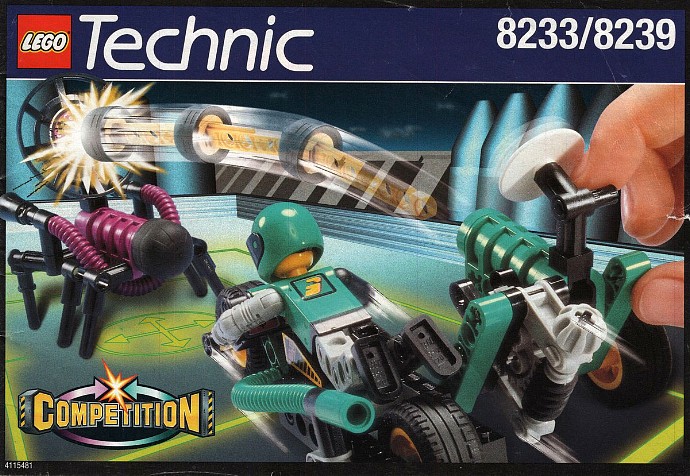 Bricker - Part LEGO - 32074c01 Technic Competition Cannon, Round Bottom