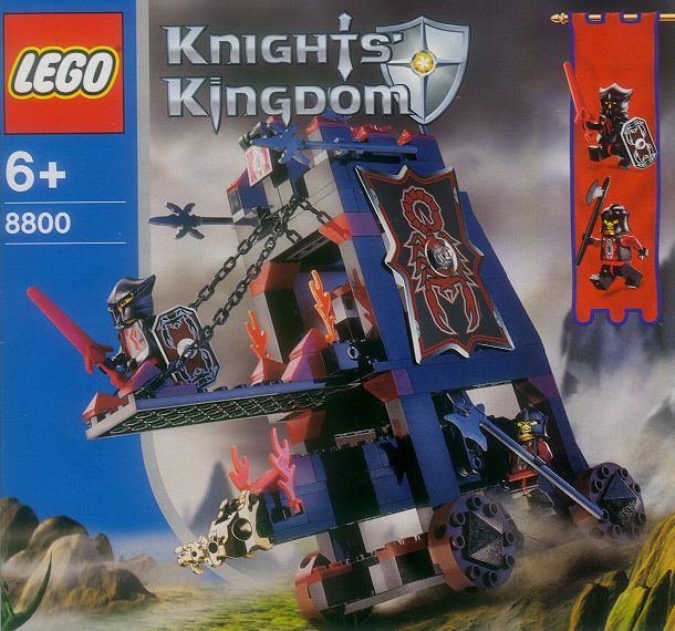 PEF rotation Estate Bricker - Part LEGO - 973pb0347c01 Torso Castle Knights Kingdom II with  Scorpion Pattern / Dark Red Arms / Black Hands