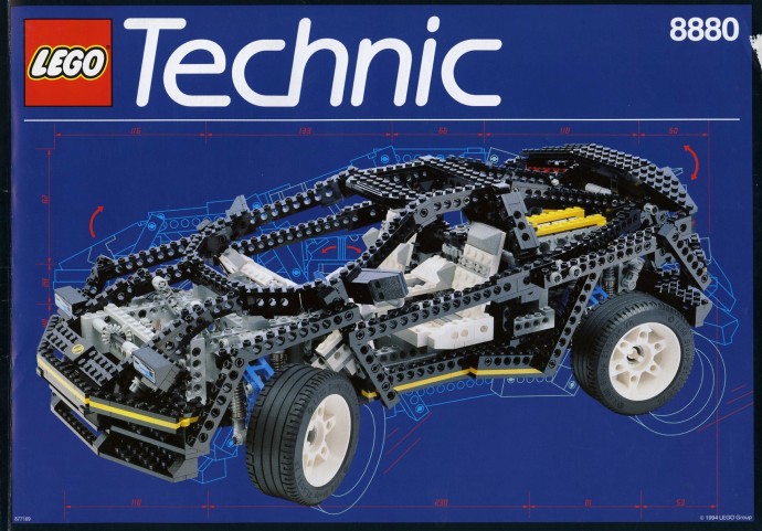 Lego Technic OldGray Transmission Driving Ring 2L ref 6539/set 8880 8448 8466 .. 