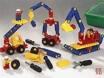 Bricker - Part LEGO - 6293 Duplo, Toolo Cabin Bottom