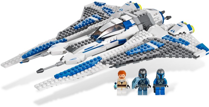 7676 Star Wars Clone Wars sw197 9525 7931 Lego Obi-Wan Kenobi from Sets 7753 