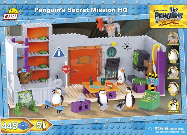 Bricker - Construction Toy by COBI 26480 Penguin's Secret Mission HQ