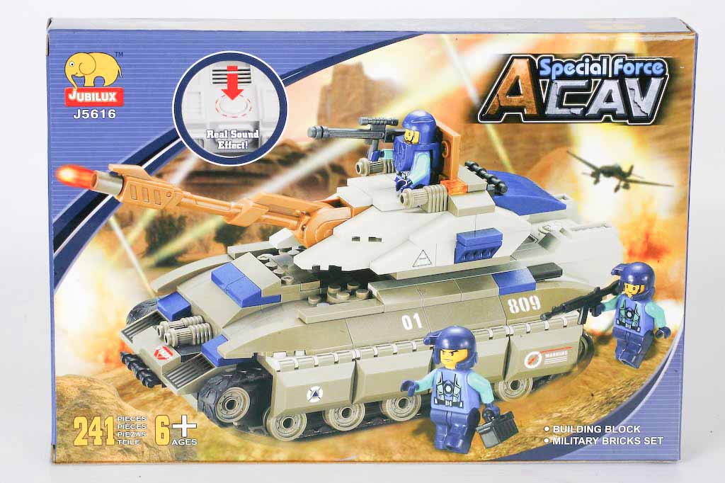 Bricker - Construction Toy by Jubilux J5616 Tank