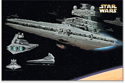 Bricker - Construction Toy by LEGO 10030 Imperial Star Destroyer