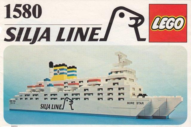 Bricker - Construction Toy by LEGO 1580-2 Silja Line Ferry