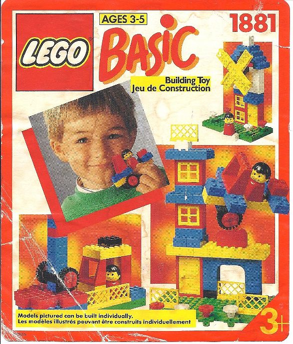 Bricker - Construction Toy by LEGO 1881 Play Bucket