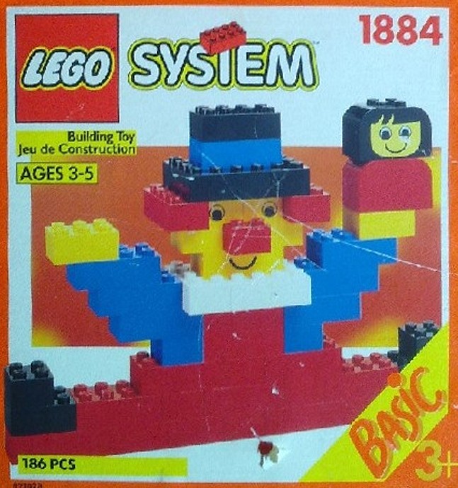 Bricker - Construction Toy by LEGO 1884 3+ Bucket Small