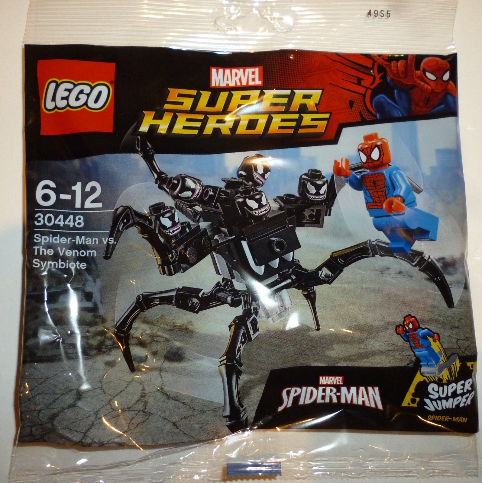 Construction Toy by LEGO 30448 vs. The Venom Symbiote