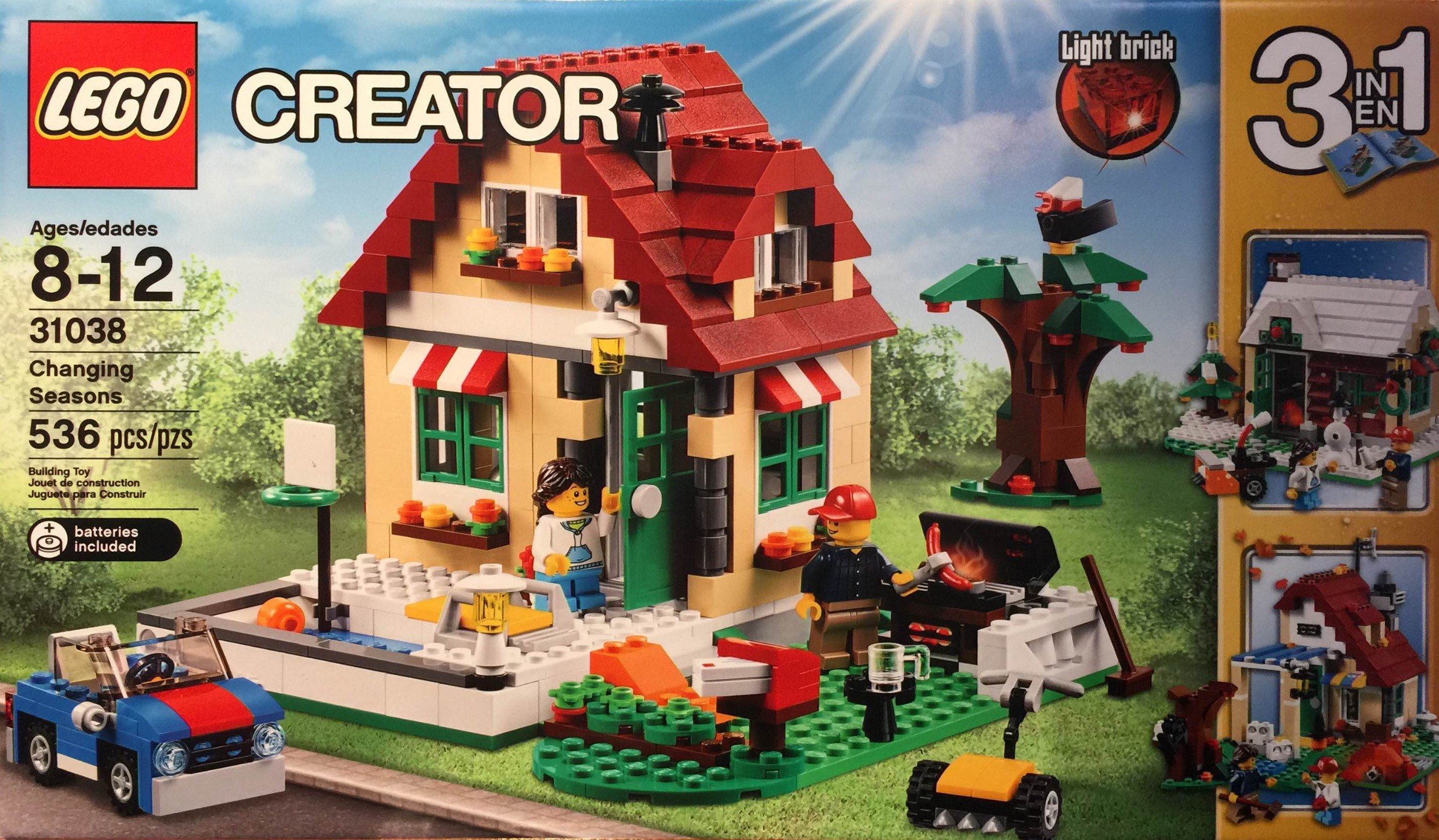 Bricker - Construction Toy by LEGO 31038 Changing Seasons